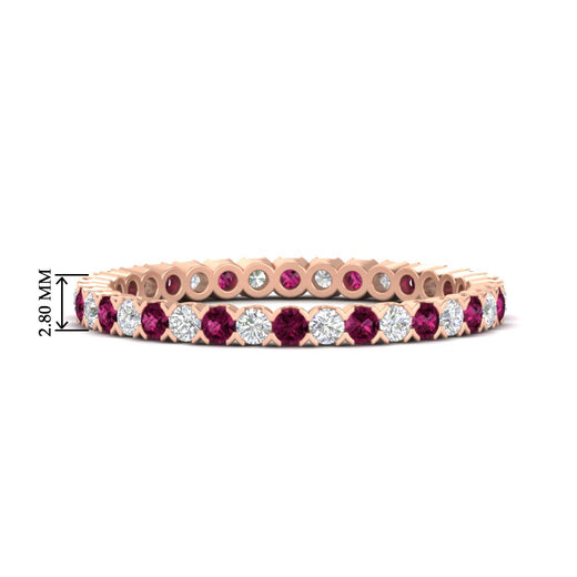 0.75-carat-round-cut-bezel-set-diamond-and-pink-sapphire-eternity-wedding-band-in-rose-gold-FD8072ROBGSADRPI-0.72CT-NL-RG-HW?v=1774347027