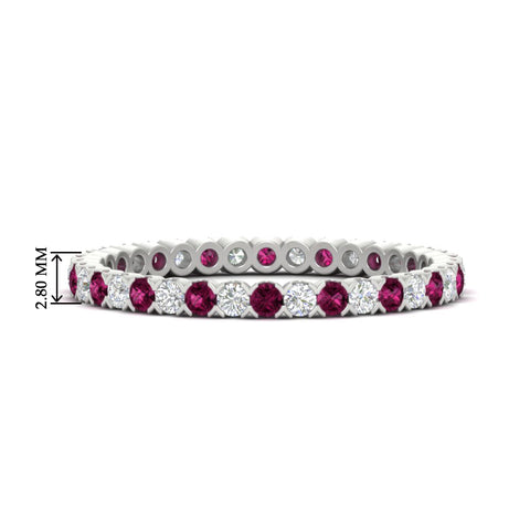 0.75-carat-round-cut-bezel-set-diamond-and-pink-sapphire-eternity-wedding-band-in-white-gold-FD8072ROBGSADRPI-0.72CT-NL-WG-HW?v=1774347027