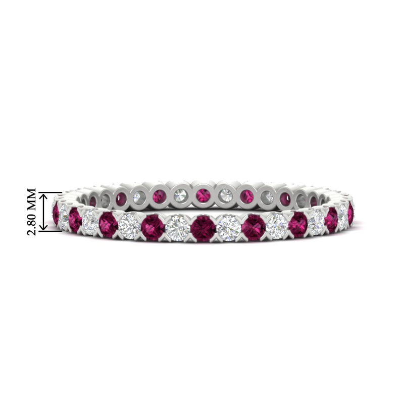 0.75-carat-round-cut-bezel-set-diamond-and-pink-sapphire-eternity-wedding-band-in-white-gold-FD8072ROBGSADRPI-0.72CT-NL-WG-HW?v=1774347027