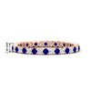 Load image into Gallery viewer, 0.75-carat-round-cut-bezel-set-diamond-and-sapphire-eternity-wedding-band-in-rose-gold-FD8072ROBGSABL-0.72CT-NL-RG-HW?v=1774347027
