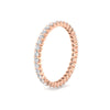 Load image into Gallery viewer, 0.75-carat-round-cut-bezel-set-diamond-eternity-wedding-band-in-rose-gold-FD8072ROBANGLE2-0.72CT-NL-RG?v=1774347027