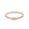 Load image into Gallery viewer, 0.75-carat-round-cut-bezel-set-diamond-eternity-wedding-band-in-rose-gold-FD8072ROBANGLE5-0.72CT-NL-RG?v=1774347027