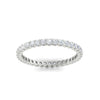 Load image into Gallery viewer, 0.75-carat-round-cut-bezel-set-diamond-eternity-wedding-band-in-white-gold-FD8072ROBANGLE5-0.72CT-NL-WG?v=1774347027