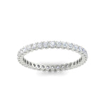 Load image into Gallery viewer, 0.75 Carat Round Cut Bezel Set Eternity Band
