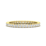 Load image into Gallery viewer, 0.75 Carat Round Cut Bezel Set Eternity Band
