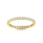 Load image into Gallery viewer, 0.75 Carat Round Cut Bezel Set Eternity Band
