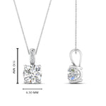 Load image into Gallery viewer, 0.75-carat-round-cut-diamond-filigree-pendant-in-FDPD10681RO-0.75CTANGLE2-NL-WG
