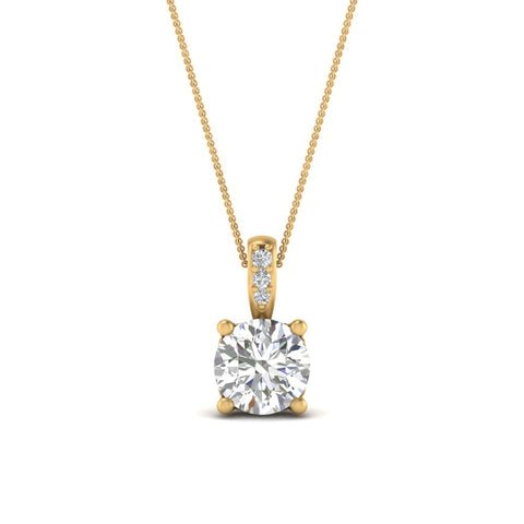 0.75-carat-round-cut-diamond-filigree-pendant-in-FDPD10681RO-0.75CTANGLE2-NL-YG