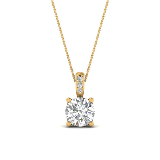 0.75-carat-round-cut-diamond-filigree-pendant-in-FDPD10681RO-0.75CTANGLE2-NL-YG