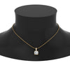 Load image into Gallery viewer, 0.75-carat-round-cut-diamond-filigree-pendant-in-FDPD10681RO-0.75CTANGLE2-NL-YG