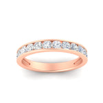 Load image into Gallery viewer, 0.75-carat-round-diamond-channel-set-anniversary-ring-in-rose-gold-FDWB5242ROANGLE5-0.75CT-NL-RG
