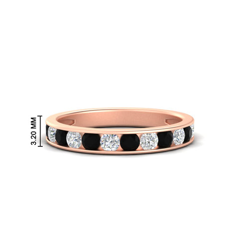 0.75-carat-round-diamond-channel-set-anniversary-ring-with-black-diamond-in-rose-gold-FDWB5242ROGBALCK-0.75CT-NL-RG-HW