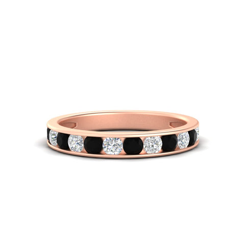 0.75-carat-round-diamond-channel-set-anniversary-ring-with-black-diamond-in-rose-gold-FDWB5242ROGBALCK-0.75CT-NL-RG