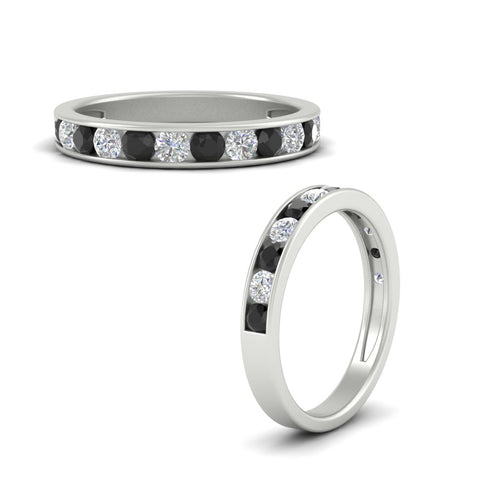 0.75-carat-round-diamond-channel-set-anniversary-ring-with-black-diamond-in-white-gold-FDWB5242ROGBLACKANGLE3-0.75CT-NL-WG