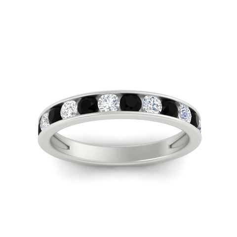 0.75-carat-round-diamond-channel-set-anniversary-ring-with-black-diamond-in-white-gold-FDWB5242ROGBLACKANGLE5-0.75CT-NL-WG
