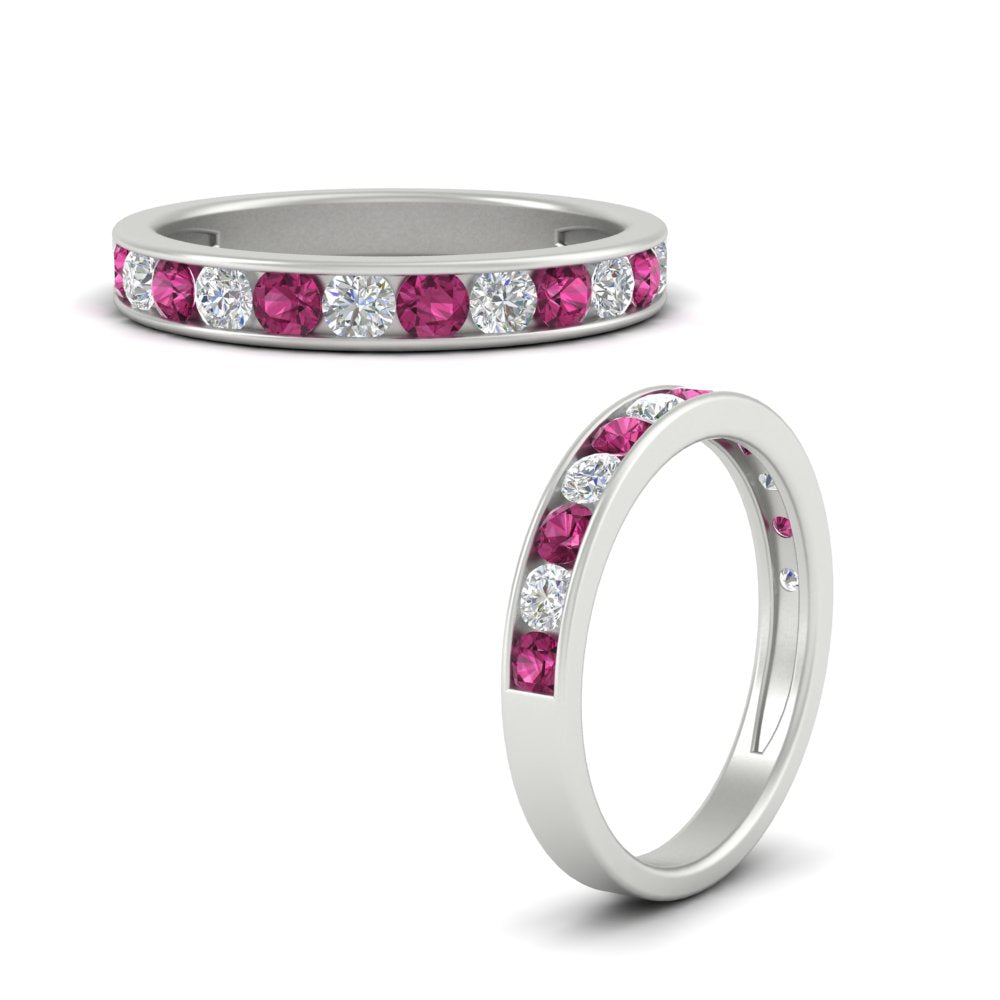 0.75-carat-round-diamond-channel-set-anniversary-ring-with-pink-sapphire-in-white-gold-FDWB5242ROGSADRPIANGLE3-0.75CT-NL-WG