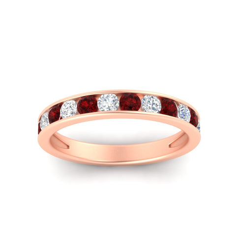 0.75-carat-round-diamond-channel-set-anniversary-ring-with-ruby-in-rose-gold-FDWB5242ROGRUDRANGLE5-0.75CT-NL-RG