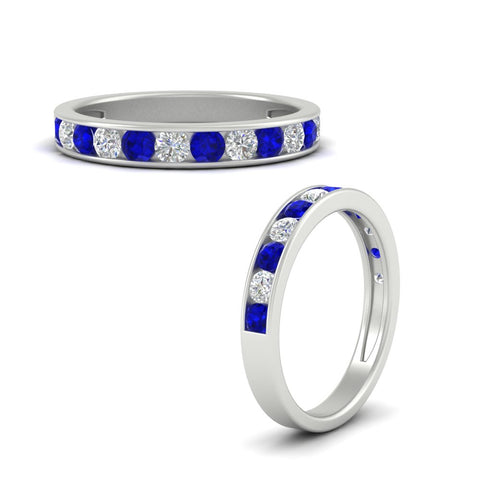 0.75-carat-round-diamond-channel-set-anniversary-ring-with-sapphire-in-white-gold-FDWB5242ROGSABLANGLE3-0.75CT-NL-WG