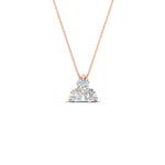 Load image into Gallery viewer, 0.75-carat-round-diamond-necklace-for-women-in-FDPD1129-0.75CT-NL-RG
