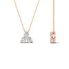 Load image into Gallery viewer, 0.75-carat-round-diamond-necklace-for-women-in-FDPD1129-0.75CT-NL-RG