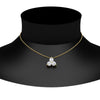 Load image into Gallery viewer, 0.75-carat-round-diamond-necklace-for-women-in-FDPD1129-0.75CT-NL-YG
