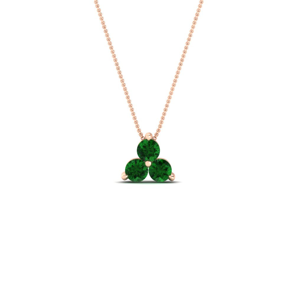 0.75-carat-round-emerald-necklace-for-women-in-FDPD1129GEMGR-0.75CT-NL-RG