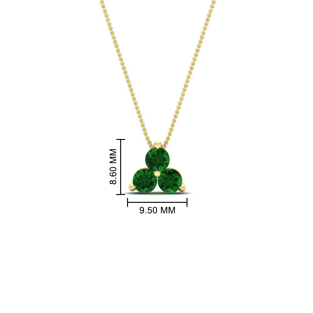 0.75-carat-round-emerald-necklace-for-women-in-FDPD1129GEMGR-0.75CT-NL-YG