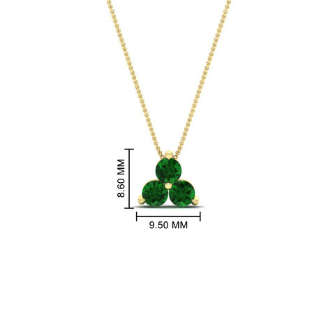 0.75-carat-round-emerald-necklace-for-women-in-FDPD1129GEMGR-0.75CT-NL-YG