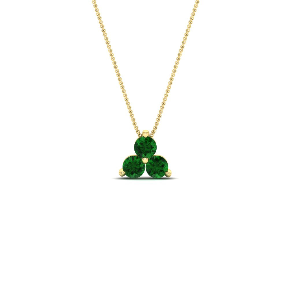 0.75-carat-round-emerald-necklace-for-women-in-FDPD1129GEMGR-0.75CT-NL-YG