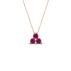 Load image into Gallery viewer, 0.75-carat-round-pink-sapphire-necklace-for-women-in-FDPD1129GSADRPI-0.75CT-NL-RG