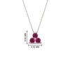 Load image into Gallery viewer, 0.75-carat-round-pink-sapphire-necklace-for-women-in-FDPD1129GSADRPI-0.75CT-NL-WG