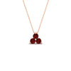 Load image into Gallery viewer, 0.75-carat-round-ruby-necklace-for-women-in-FDPD1129GRUDR-0.75CT-NL-RG