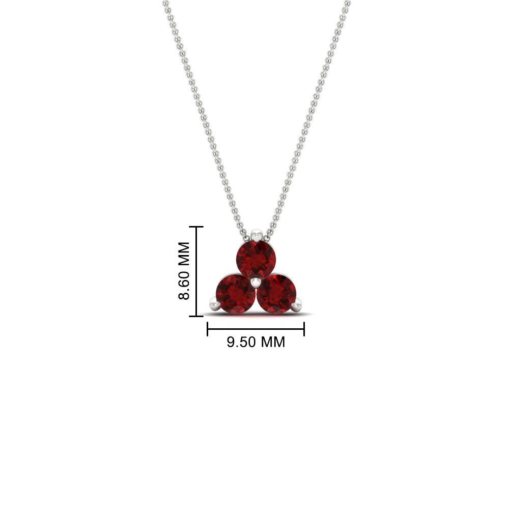 0.75-carat-round-ruby-necklace-for-women-in-FDPD1129GRUDR-0.75CT-NL-WG