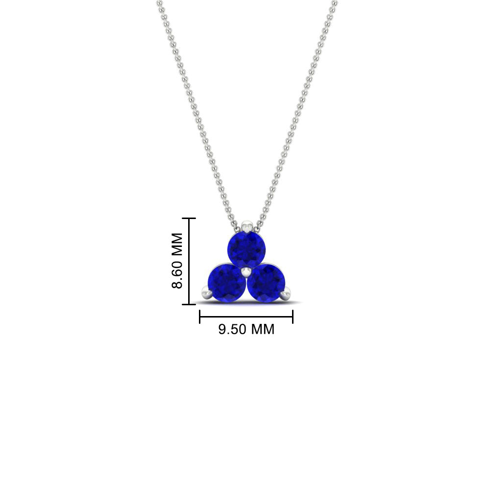 0.75-carat-round-sapphire-necklace-for-women-in-FDPD1129GSABL-0.75CT-NL-WG