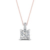 Load image into Gallery viewer, 0.75-carat-square-cut-diamond-filigree-pendant-in-FDPD10681PR-0.75CTANGLE2-NL-WG