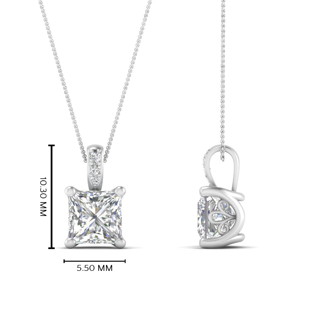0.75-carat-square-cut-diamond-filigree-pendant-in-FDPD10681PR-0.75CTANGLE2-NL-WG