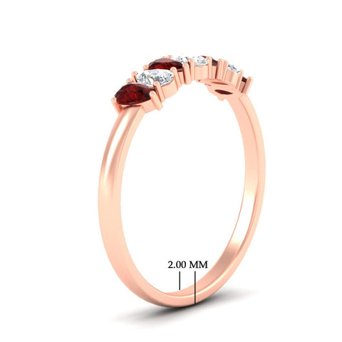 https://cdn.fascinatingdiamonds.com/fdwb8008/0.75-carat-terdrop-seven-stone-wedding-ruby-band-in-rose-gold-fdwb8008pegrudrangle2-0.75ct-nl-rg-hw.jpg