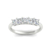 Load image into Gallery viewer, 0.75-ct-asscher-cut-five-stone-diamond-band-in-white-gold-fdwb8008asangle5-0.75ct-nl-wg.jpg?v=1773740809