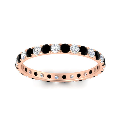 0.75-ct-diamond-round-eternity-black-diamond-wedding-band-in-rose-gold-FDEWB8371GBLACKANGLE5-0.75CT-NL-RG