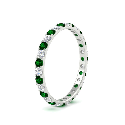 0.75-ct-diamond-round-eternity-emerald-wedding-band-in-white-gold-FDEWB8371GEMGRANGLE2-0.75CT-NL-WG