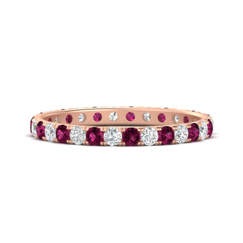 0.75-ct-diamond-round-eternity-pink-sapphire-wedding-band-in-rose-gold-FDEWB8371GSADRPI-0.75CT-NL-RG