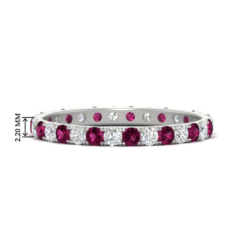 0.75-ct-diamond-round-eternity-pink-sapphire-wedding-band-in-white-gold-FDEWB8371GSADRPI-0.75CT-NL-WG-HW