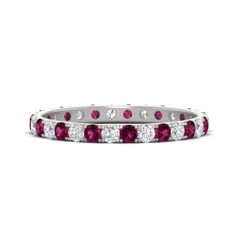 0.75-ct-diamond-round-eternity-pink-sapphire-wedding-band-in-white-gold-FDEWB8371GSADRPI-0.75CT-NL-WG