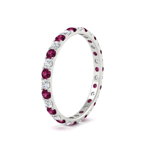 0.75-ct-diamond-round-eternity-pink-sapphire-wedding-band-in-white-gold-FDEWB8371GSADRPIANGLE2-0.75CT-NL-WG