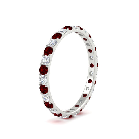 0.75-ct-diamond-round-eternity-ruby-wedding-band-in-white-gold-FDEWB8371GRUDRANGLE2-0.75CT-NL-WG
