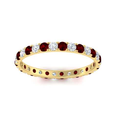 0.75-ct-diamond-round-eternity-ruby-wedding-band-in-yellow-gold-FDEWB8371GRUDRANGLE5-0.75CT-NL-YG
