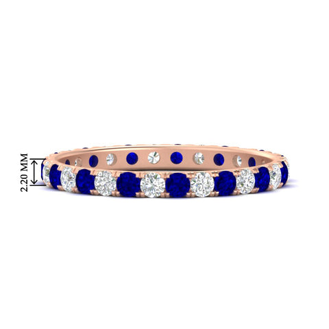 0.75-ct-diamond-round-eternity-sapphire-wedding-band-in-rose-gold-FDEWB8371GSABL-0.75CT-NL-RG-HW