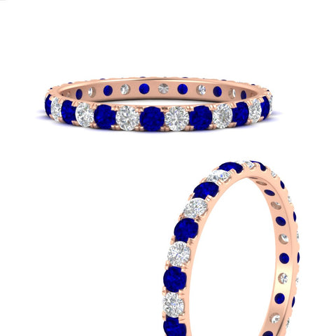 0.75-ct-diamond-round-eternity-sapphire-wedding-band-in-rose-gold-FDEWB8371GSABLANGLE3-0.75CT-NL-RG