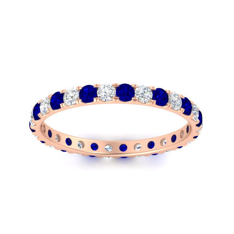 0.75-ct-diamond-round-eternity-sapphire-wedding-band-in-rose-gold-FDEWB8371GSABLANGLE5-0.75CT-NL-RG