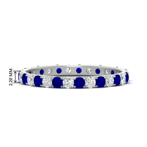 0.75-ct-diamond-round-eternity-sapphire-wedding-band-in-white-gold-FDEWB8371GSABL-0.75CT-NL-WG-HW